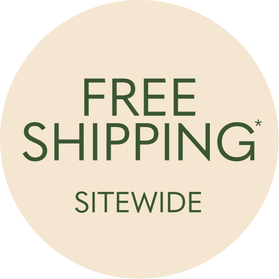 Free Shipping Sitewide*
