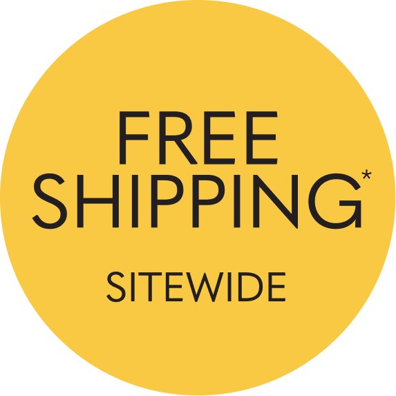 Free Shipping Sitewide*