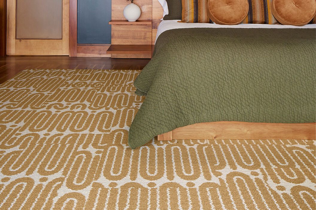 Go With The Flow shown in Butterscotch